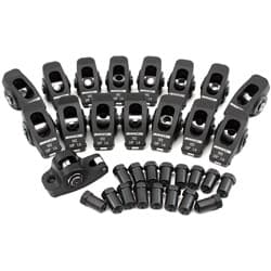 SBF ROCKER ARMS 3/8" STUD 1.6 RATIO WINDSOR 302 351 ROLLER ALLOY Aeroflow - AF 95-1120