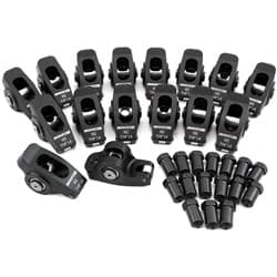 SBF ROCKER ARMS 7/16" STUD 1.6RATIO WINDSOR 302 351 ROLLER ALLOY Aeroflow - AF 95-1122