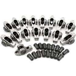 SBC S/S ROCKER ARMS 3/8" STUD 1.60 RATIO 350 STAINLES ROLLER16 Aeroflow - AF 95-1202