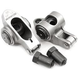 SBF S/S ROCKER ARMS 3/8" STUD 1.60 WINDSOR 302 351 ROLLER 2 STAINLESS Aeroflow 95-1220-2