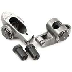 SBF S/S ROCKER ARMS 3/8" STUD 1.70 WINDSOR 302 351 ROLLER 2 STAINLESS Aeroflow 95-1221-2