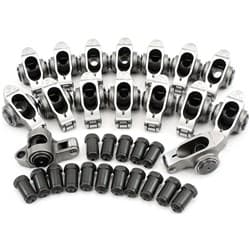 SBF S/S ROCKER ARMS 7/16" STUD1.60 WINDSOR 302 351 ROLLER 16STAINLESS Aeroflow AF 95-1222