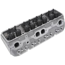 ALUMINIUM CYLINDER HEADS, SBC 212cc, ANGLED PLUG, 66cc, PAIR