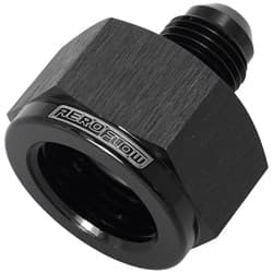 FEMALE REDUCER -6AN TO -3AN BLACK REDUCER FEMALE TO MALE