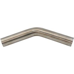 304 S/S BEND 45 DEG 1-3/4" O.D1.5MM (.059") 150mm / 6" LEG