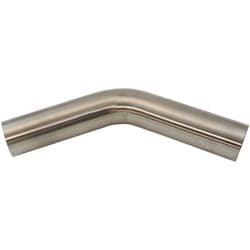 304 S/S BEND 45 DEG 2" O.D 1.5MM (.059") 150mm / 6" LEG