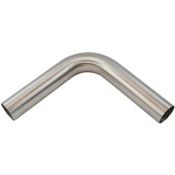 304 S/S BEND 90 DEG 1-5/8" O.D1.5MM (.059") 150mm / 6" LEG