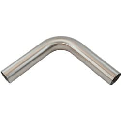 304 S/S BEND 90 DEG 1-3/4" O.D1.5MM (.059") 150mm / 6" LEG