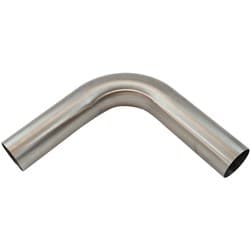 304 S/S BEND 90 DEG 2-1/8" O.D1.5MM (.059") 150mm / 6" LEG