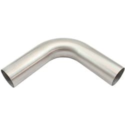 304 S/S BEND 90 DEG 3" O.D 1.5MM (.059") 150mm / 6" LEG
