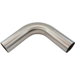 304 S/S BEND 90 DEG 4" O.D 1.5MM (.059") 150mm / 6" LEG