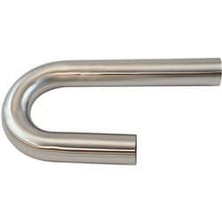 304 S/S J BEND 180 DEG 2-1/8" O.D 6"/12" LEG