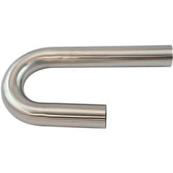 304 S/S J BEND 180 DEG 2-1/4" O.D 6"/12" LEG