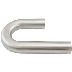 304 S/S J BEND 180 DEG 3" O.D 6"/12" LEG
