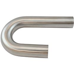 304 S/S J BEND 180 DEG 4" O.D 6"/12" LEG