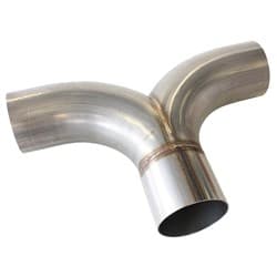 304 S/S Y - PIPE 2-1/2" RADIUSFLOW BEND 2-1/2" O.D