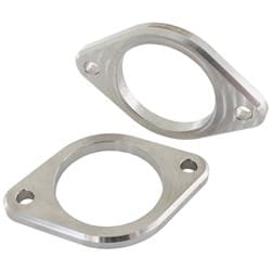 2 Bolt stainless flange 3" I.D 9.52mm / 3/8" thick *PAIR*