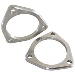 3 Bolt stainless flange 3.5" I.D 9.52mm / 3/8" thick *PAIR*