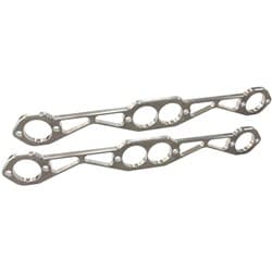 SBC header flanges set 1-5/8" Round port 1.63" PAIR
