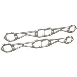 SBC header flanges set 1-3/4" Square port 1.75 X 1.75" PAIR