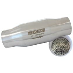 50 CELL PER INCH METALLIC CATALYTIC CONVERTOR 3-1/2" O.D