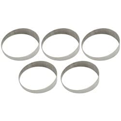 304SS PIE CUTS 5pc MAKES 45degBEND 1D TIGHT RADIUS 3" O.D