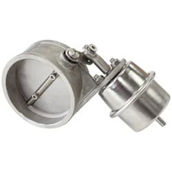 4" EXHAUST CONTROL VALVE MANUAL CUTOUT QTP AES BOOST