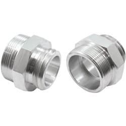FUEL TRANSFER PUMP DRUM ADAPTECAP 2" SCREW ON ALLOY 205L TAN