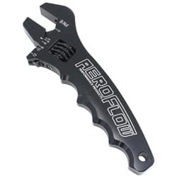ADJUSTABLE WRENCH GRIP SPANNERBLACK -3AN TO -12AN