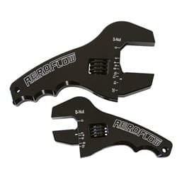 ADJUSTABLE WRENCH GRIP SPANNER1 X SMALL & 1 X LARGE SHORTY
