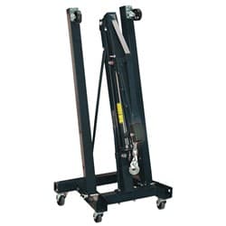 2 TONNE ENGINE HOIST CRANE FOLDABLE BLACK HEAVY DUTY