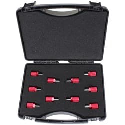 imperial thread gauge carry kit female and male gauge