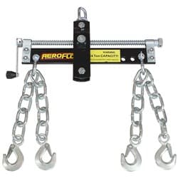 ENGINE CRANE LEVELLER ASSISTS ENGINE REMOVAL AND INSTALL