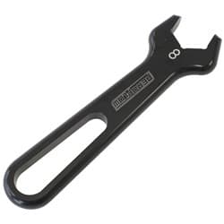 ALLOY PRO SPANNER SINGLE -8AN BLACK SINGLE -8AN PRO WRENCH