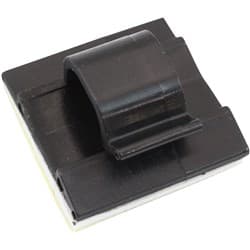 CABLE TIE MOUNT CLAMPS 8mm MAXBUNDLE PA66 3M ADHESIVE 25 PAC