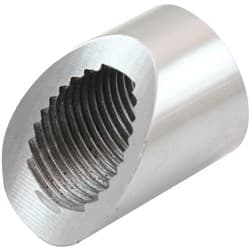 ANGLED WELD BUNG O2 SENSOR STEEL M12x1.25 OXYGEN SENSO 45