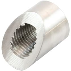 ANGLED WELD BUNG O2 SENSOR S/S M12x1.25 OXYGEN SENSOR 45