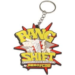 BANG SHIFT KEY RING CHAIN RUBBER PVC COLOUR SHIFTER keyring Aeroflow - AF 99-3006