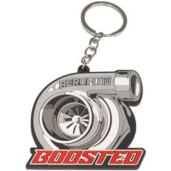BOOSTED TURBO KEY RING CHAIN RUBBER PVC COLOUR AEROFLOW keyring Aeroflow - AF 99-3007