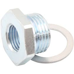 M18 x 1.5mm REDUCER M12 x 1.25O2 OXY SENSOR BUSH STEEL ZINC