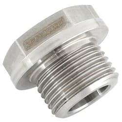 OXYGEN O2 SENSOR HEX PLUG WHEN SENSOR IS REMOVED
