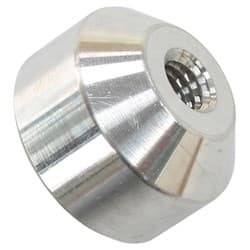 ALUMINIUM WELD ON FEMALE M8 X 1.25 THREAD 6061-T6 ALLOY
