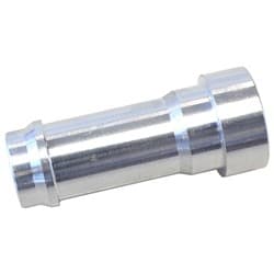 MALE WELD ON BARB 3/8" OR 9.6MM 6061-T6 WELD ON