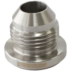 STAINLESS WELD ON MALE BUNG -4AN MALE