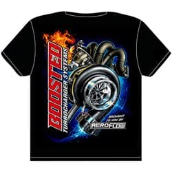 AEROFLOW BOOSTED T SHIRT XXX-LARGE TEE XXXL Aeroflow - AFBOOSTED-3XL