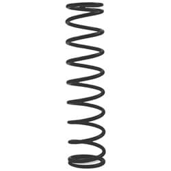 COIL OVER SPRING 2-5/8" x 14" x 125LBS BLACK COATED FINISH. AFCO - 24125B