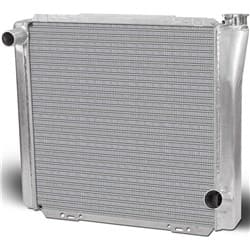 ALUMINIUM CROSSFLOW RADIATOR 22"x19", -20AN LH IN / RH OUT AFCO - 80100N-U