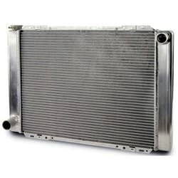 ALLOY RADIATOR CROSSFLOW RACE FORD STYLE 27-1/2 X 19 W/FIL AFCO - 80101FN
