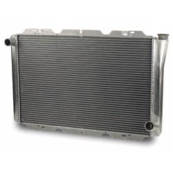 ALLOY RADIATOR CROSSFLOW RACE GM STYLE 31 X 19 W/FILLER AFCO - 80102N