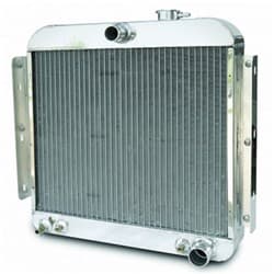 ALLOY RADIATOR 57 CHEVY SATIN NO FAN & SHROUD & NO COOLER AFCO - 80170-S-NA-N